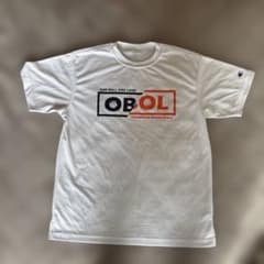 OBOL ホワイト Tシャツ CHAMPION BASKETBALL Mサイズのサムネイル