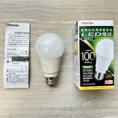 新品◉TOSHIBA LED電球 100W相当 LDA11N-G/100V - メルカリ