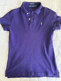 モ*ン様 Ralph Lauren ポロシャツ パープルSのサムネイル