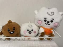 BT21 인형 세트 RJ SHOOKY