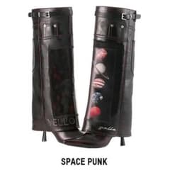 YELLO ロングブーツ XL SPACE PUNK ポインテッドトゥのサムネイル