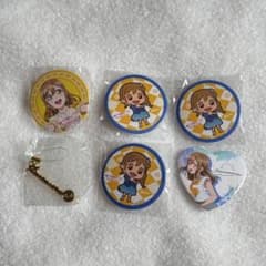 Aqours 구니키다 하나마루 캔 배지 정리