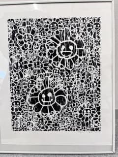 村上隆MADSAKI TAKASHIMURAKAMI マサキシルクフラワー額付 - メルカリ