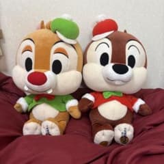 Tokyo Disney Chip & Dale 봉제 인형 칩과 데일