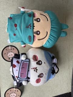 ちいかわ ハロウィンがまぐちポーチ(ハチワレ・うさぎ) 2点セットのサムネイル