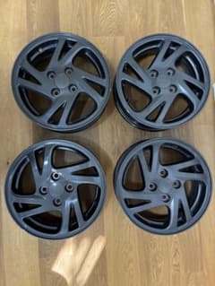 希少14インチ5J＋45スバルプレオRSリミテッドⅡ 純正 アルミホイール4本 希少14インチ5J＋45スバルプレオRSリミテッドⅡ 純正 アルミホイール4