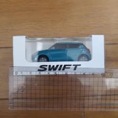 SUZUKI SWIFT ミニカー 非売品 スイフト プルバックカー ブルー系