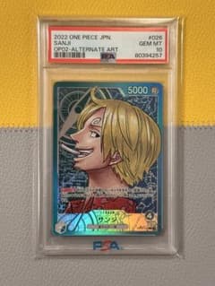 PSA10 サンジ OP02-026 SR パラレル ワンピースカード PSA10 サンジ OP02-026 SR パラレル ワンピースカード - メルカリ