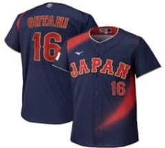 新品 公式 WBC2026 大谷翔平 16 ビジターユニフォーム O ミズノ製