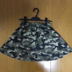 迷彩 フレアスカートのサムネイル