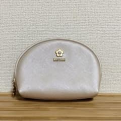 マリークワント MARY QUANT ポーチ ホワイト デイジーモチーフ パールのサムネイル