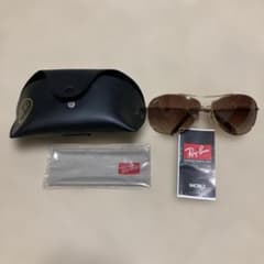 A*k様 RayBan サングラス　ティアドロップ　ケース、メガネ拭き付きのサムネイル