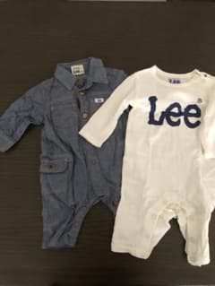 Lee 2枚セット　デニムロンパース オーバーオールのサムネイル