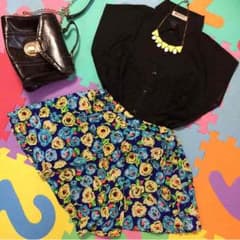 花柄キュロットのサムネイル