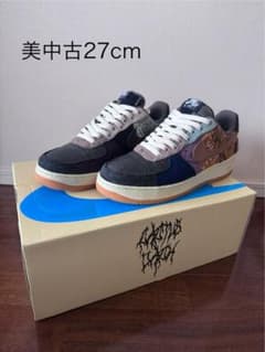 美中古]トラヴィススコット×ナイキ エアフォース1ローカクタスジャック 