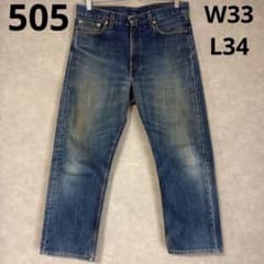リーバイス 古着 505 03 W33 L34 USA製 00s 脇割 アメリカ - メルカリ