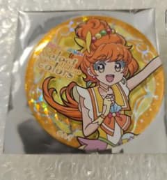 プリキュア セレクトカラーズ2 キュアミューズ 缶バッジ プリティストア限定 プリキュア プリティストア Select Colors -Yellow #2- キュアミューズ