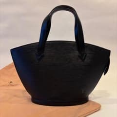 美品】ルイヴィトン サンジャック エピ ノワール ハンドバッグ - メルカリ