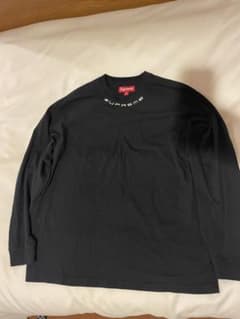 Supreme Collar Logo L/S Top "Black"のサムネイル