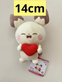 신품 포켓피스 봉제인형 Mellow Heart 피츄
