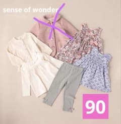 新品含む sense of wonder リバティ ワンピース 5点セット 90