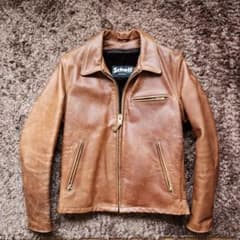 【ひまちゆーり】Schott シングルライダース643 ナバホブラウン Schott シングルライダース643 ナバホブラウン サイズ38 - メルカリ