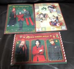 Mrs. GREEN APPLE 크리스마스 한정 깔개 3장 세트