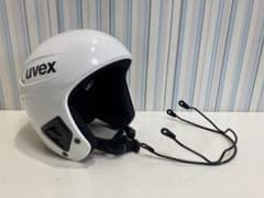 uvex ヘルメット55-56 FIS対応　チンガード付のサムネイル
