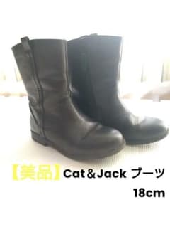 【美品】Cat＆Jack ライディングブーツ　18cmのサムネイル