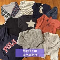 【男の子110サイズ】　トップスまとめ売りのサムネイル