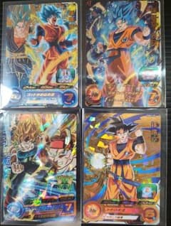 スーパードラゴンボールヒーローズ 孫悟空 バーダック 4枚セットのサムネイル