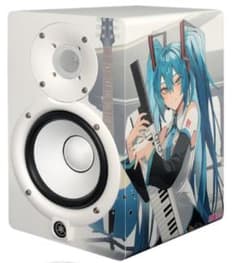 YAMAHA HS5W MIKU モニタースピーカー 初音ミクコラボ15周年限定のサムネイル