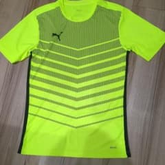 PUMA サッカー プラクティスシャツ 蛍光イエローのサムネイル