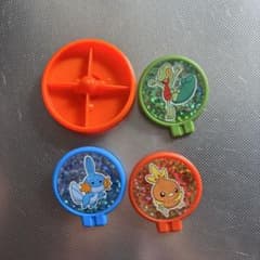 ポケモン キモリ ミズゴロウ アチャモ チャームセット マック ハッピーセットのサムネイル