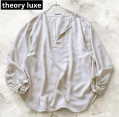 HEAVY PEARL☆美品☆セオリーリュクス☆トリアセブラウス とろみ