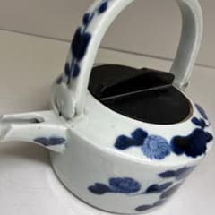古伊万里 染付水注 幅約20㎝ 東Y8-0708①タヒチ - メルカリ