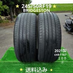 245/50RF19夏タイヤBRIDGESTON2021製 cnk1167② 245/50RF19夏タイヤBRIDGESTON2021製 cnk1167② - メルカリ