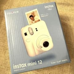 FUJIFILM instax mini 12 クレイホワイト 本体のサムネイル