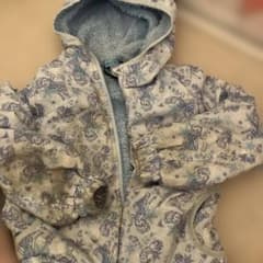 [130] Disney FROZEN Hooded Boa Jacket