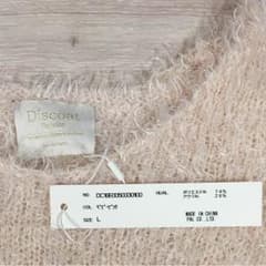 新品♫ Discoat ピンク モヘアニットのサムネイル