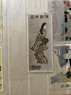 切手　見返り美人　浮世絵のサムネイル