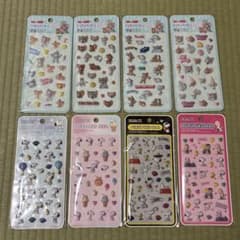 立体シール8点セット　スヌーピー　トムとジェリーのサムネイル