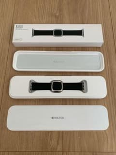 Apple Watch 純正 モダンバックル ブラック 38mm 40mmのサムネイル