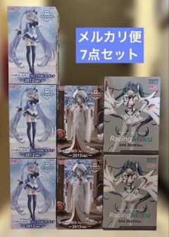 初音ミク　プライズフィギュア7点セット 未開封 初音ミク プライズフィギュア まとめ売り 7点セット - メルカリ