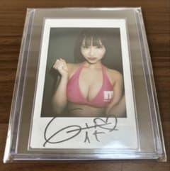 小野六花 直筆サイン入り チェキ B - メルカリ