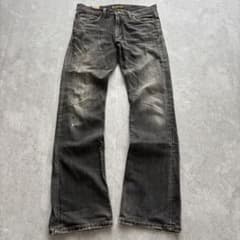 Lee 102 フレアデニム ブーツカット 黒 W32 ヒゲ グランジ ハチノス 