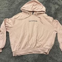 H&M DIVIDED パーカー ピンクのサムネイル