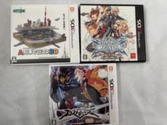 中古品　ニンテンドー3DSソフト 3本セットのサムネイル