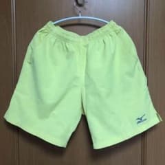 ★ヴィクトリア様専用★ミズノ　ハーフパンツ　メンズ　黄色　サイズＳのサムネイル