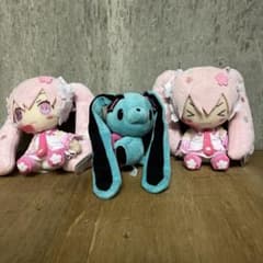 SAKURA MIKUぬいぐるみセットのサムネイル